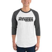 Load image into Gallery viewer, 3/4 sleeve raglan shirt Unisex - VF Logo
