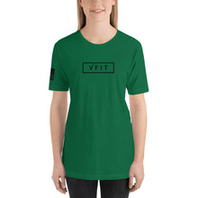 Load image into Gallery viewer, Short-Sleeve Unisex T-Shirt - VFIT Black Logo