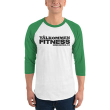 Load image into Gallery viewer, 3/4 sleeve raglan shirt Unisex - VF Logo