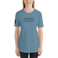 Load image into Gallery viewer, Short-Sleeve Unisex T-Shirt - VFIT Black Logo