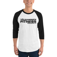 Load image into Gallery viewer, 3/4 sleeve raglan shirt Unisex - VF Logo