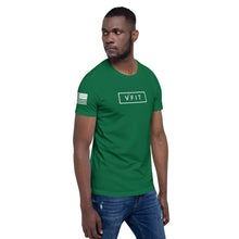 Load image into Gallery viewer, Short-Sleeve Unisex T-Shirt - VFIT-White Logo