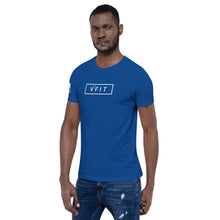 Load image into Gallery viewer, Short-Sleeve Unisex T-Shirt - VFIT-White Logo