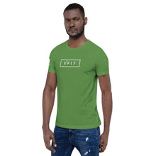 Load image into Gallery viewer, Short-Sleeve Unisex T-Shirt - VFIT-White Logo
