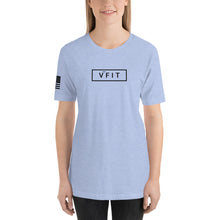 Load image into Gallery viewer, Short-Sleeve Unisex T-Shirt - VFIT Black Logo