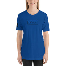 Load image into Gallery viewer, Short-Sleeve Unisex T-Shirt - VFIT Black Logo