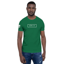 Load image into Gallery viewer, Short-Sleeve Unisex T-Shirt - VFIT-White Logo