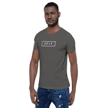 Load image into Gallery viewer, Short-Sleeve Unisex T-Shirt - VFIT-White Logo