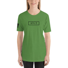 Load image into Gallery viewer, Short-Sleeve Unisex T-Shirt - VFIT Black Logo
