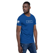 Load image into Gallery viewer, Short-Sleeve Unisex T-Shirt - VFIT-White Logo