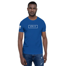 Load image into Gallery viewer, Short-Sleeve Unisex T-Shirt - VFIT-White Logo