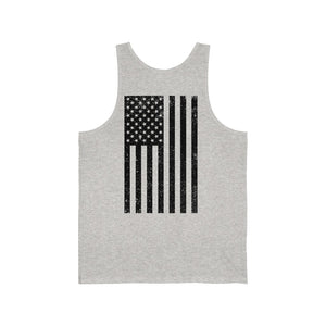 Valkommen W/ Flag Black Unisex Jersey Tank