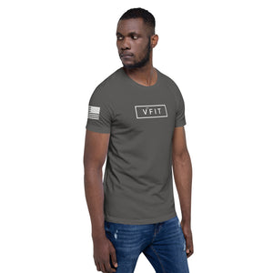 Short-Sleeve Unisex T-Shirt - VFIT-White Logo