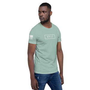 Short-Sleeve Unisex T-Shirt - VFIT-White Logo