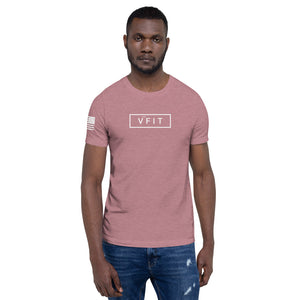 Short-Sleeve Unisex T-Shirt - VFIT-White Logo