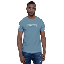 Load image into Gallery viewer, Short-Sleeve Unisex T-Shirt - VFIT-White Logo
