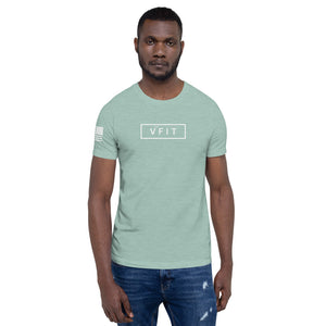 Short-Sleeve Unisex T-Shirt - VFIT-White Logo