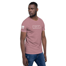 Load image into Gallery viewer, Short-Sleeve Unisex T-Shirt - VFIT-White Logo
