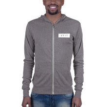 Load image into Gallery viewer, Unisex Lightweight zip hoodie
