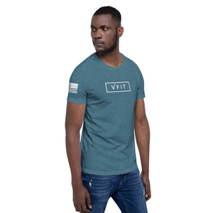 Short-Sleeve Unisex T-Shirt - VFIT-White Logo