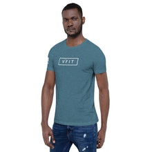 Load image into Gallery viewer, Short-Sleeve Unisex T-Shirt - VFIT-White Logo
