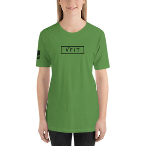 Short-Sleeve Unisex T-Shirt - VFIT Black Logo