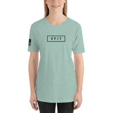 Load image into Gallery viewer, Short-Sleeve Unisex T-Shirt - VFIT Black Logo
