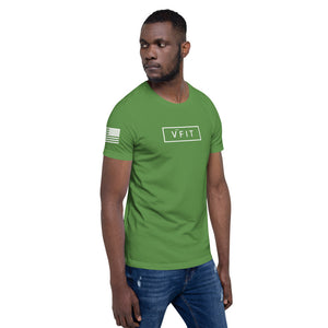 Short-Sleeve Unisex T-Shirt - VFIT-White Logo