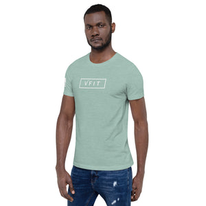 Short-Sleeve Unisex T-Shirt - VFIT-White Logo