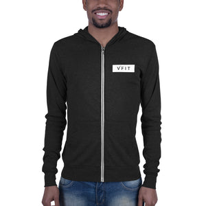 Unisex Lightweight zip hoodie