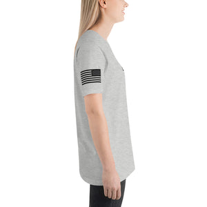 Short-Sleeve Unisex T-Shirt - VFIT Black Logo